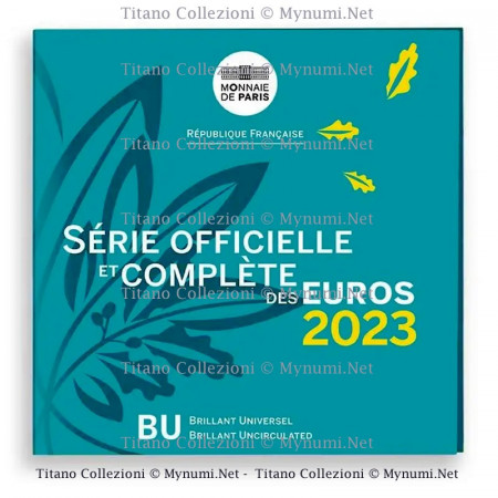 2023 * FRANCE Official Euro Coin Set "New Design" BU 