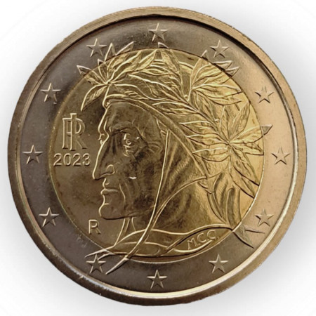2023 * 2 Euro ITALY "Dante Alighieri" BU