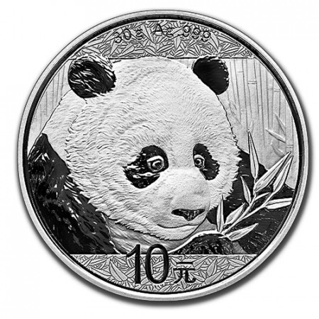 2018 * 10 Silver Yuan (30gr) China "Panda" BU