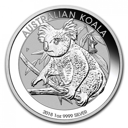 2018 * 1 Dollar Silver 1 OZ Australia "Koala" BU