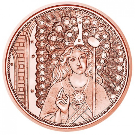 2018 * 10 Euro Copper AUSTRIA "Raphael Archangel" UNC