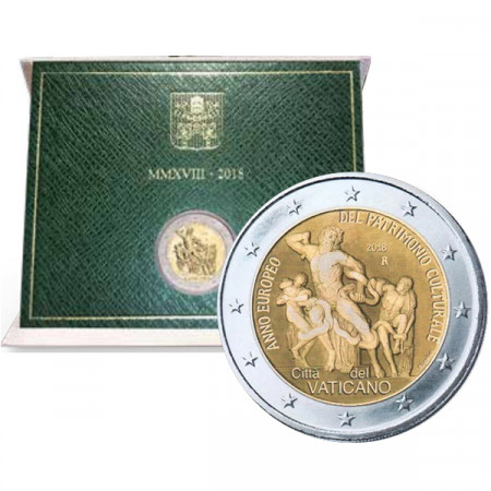 2018 * 2 Euro VATICAN "European Year of Cultural Heritage" BU