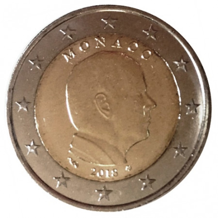 2018 * 2 Euro MONACO "Albert II" UNC