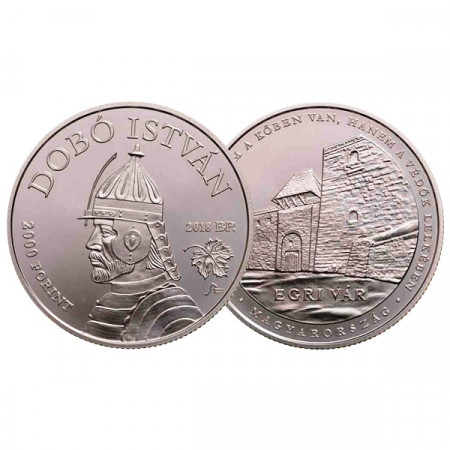 2018 * 2000 Forint Hungary "The Castle of Eger" BU