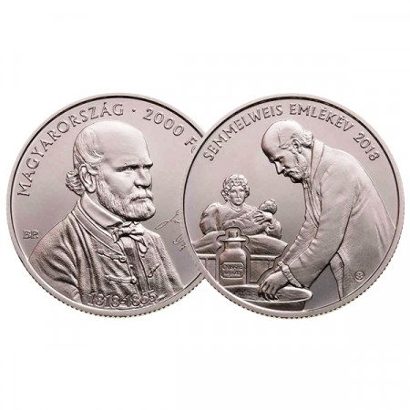 2018 * 2000 Forint Hungary "Ignác Semmelweis" BU