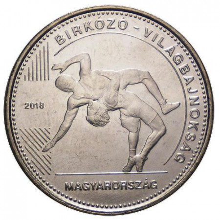 2018 * 50 Forint Hungary "Wrestling World Championship" UNC