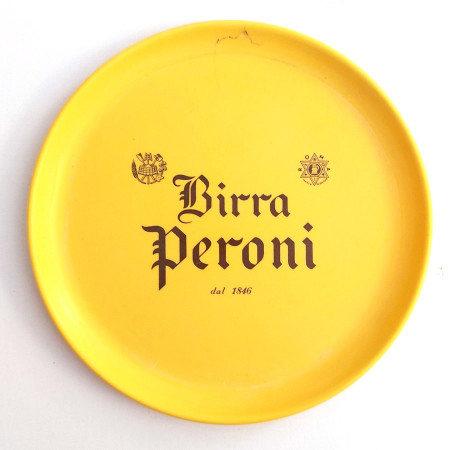 1970ca * Melamine Tray "Birra PERONI, dal 1846 - Mebel" Italy (B)