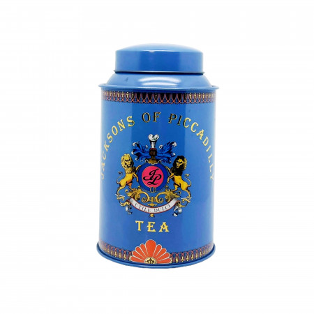 ND * Tin Jar, Box "Jacksons of Piccadilly Tea" (B+)