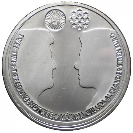 2002 * 10 Euro NETHERLANDS "Wedding Willem-Alexander"