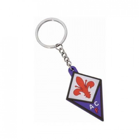 Keychain * Sport “Fiorentina - Logo" Official Merchandise (FI1101)