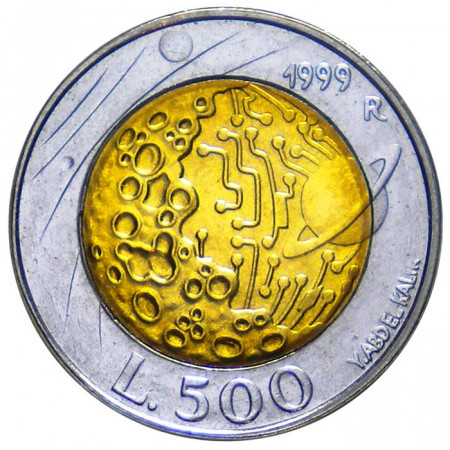 1999 * 500 lire San Marino the Space