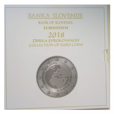 2018 * SLOVENIA Official Euro Coin Set BU