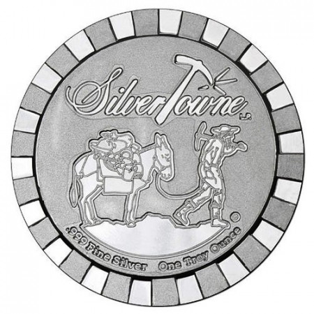 ND (2015) * 1 Troy Ounce Silver 1 OZ "Silver Towne"