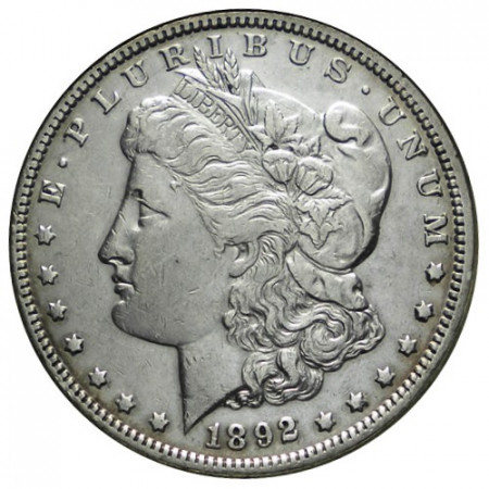 1892 O * 1 Dollar Silver United States "Morgan" New Orleans (KM 110) VF+