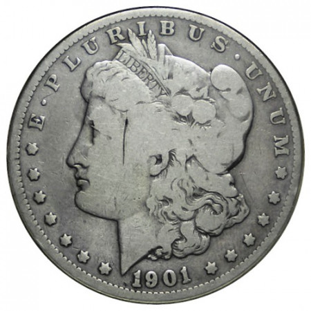 1901 S * 1 Dollar Silver United States "Morgan" San Francisco (KM 110) F