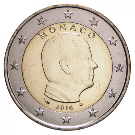 2016 * 2 Euro MONACO "Albert II" UNC