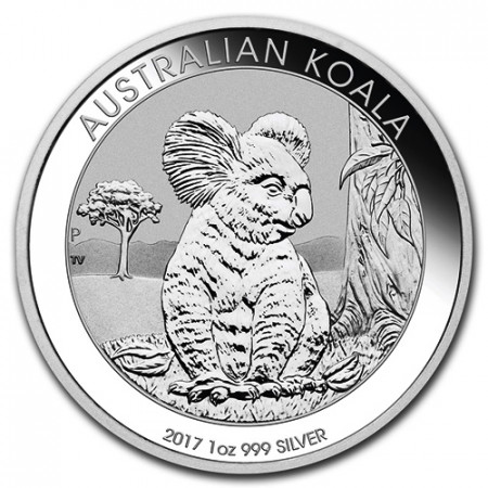 2017 * 1 Dollar Silver 1 OZ Australia "Koala" BU