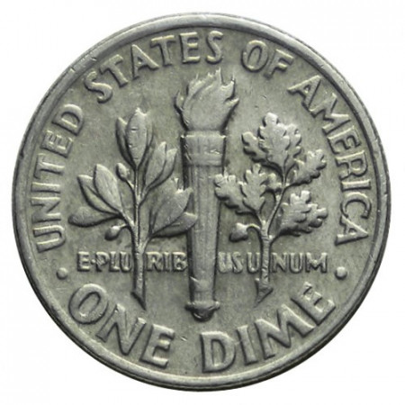 1978 (P) * 10 Cents (Dime) Dollar United States "FD Roosevelt" (KM 195a) XF