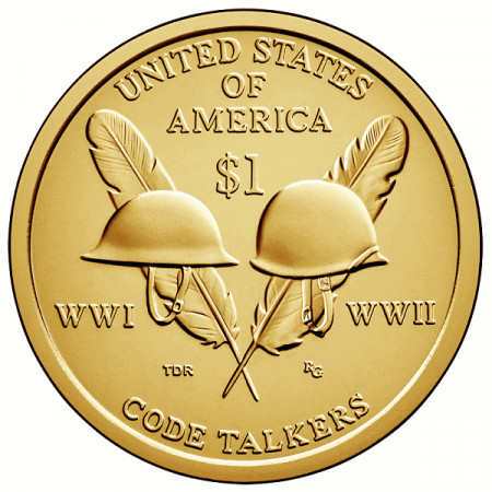 2016 * 1 Dollar United States "Code Talkers" UNC