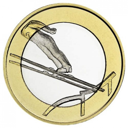 2016 * 5 Euro FINLAND "Ski Jumping" UNC