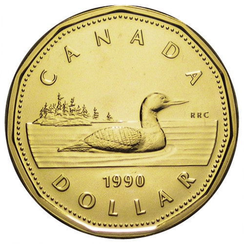 1993 Canada Loonie BU 