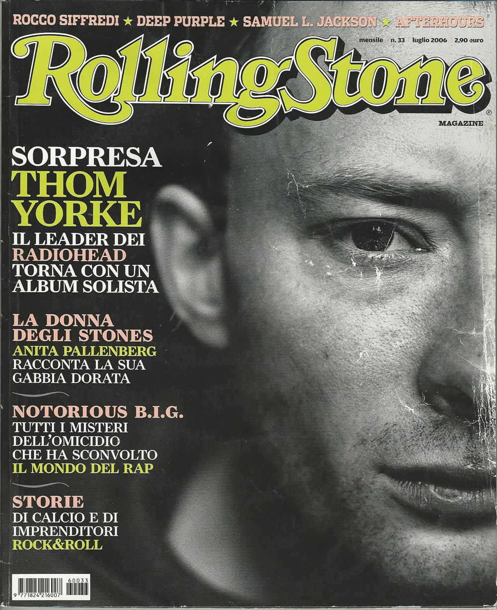 2006 (N33) * Magazine Cover Rolling Stone Original 