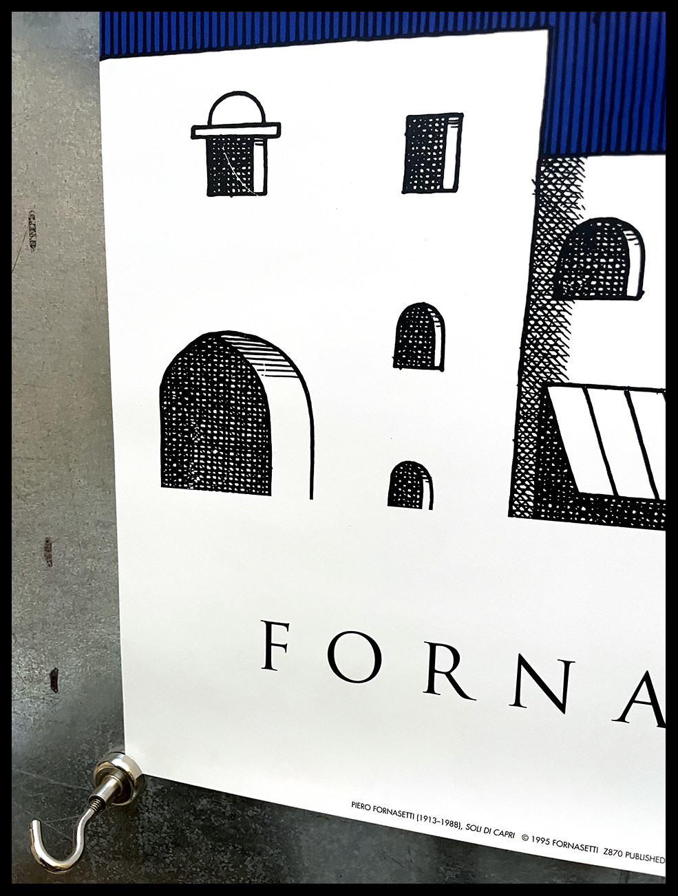 1995 * Poster Art 'Piero Fornasetti - Suns of Capri' France (A