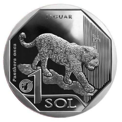 2018 1 Sol Peru Jaguar Unc Mynumi
