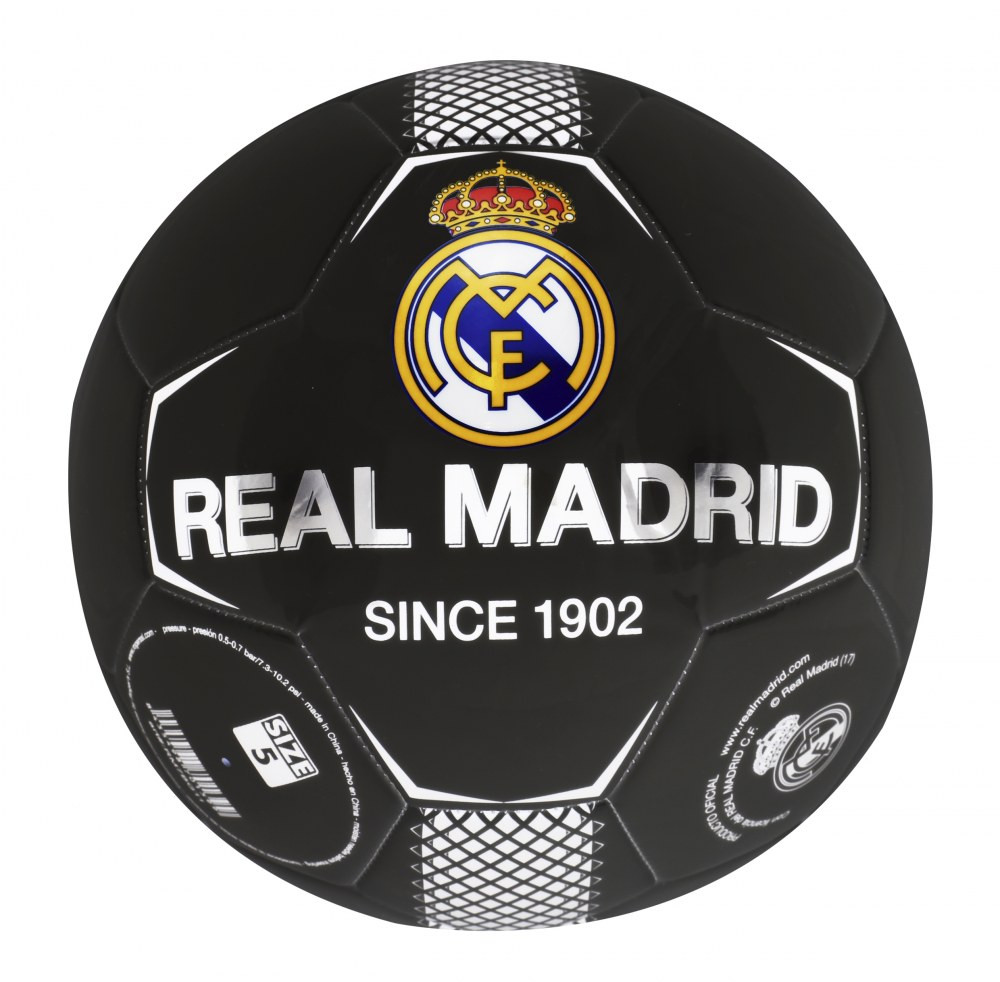 Real Madrid 1902 Soccer ball -Black