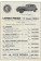 1932 * Advertising Original "Alfa Romeo - Listino Prezzi 15/6/32 - Modelli 4-5 Posti" in Passepartout