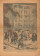 1924 * La Domenica Del Corriere (N°7) "Tragedia Cinematografica - Ghiaccio in Canada" Original Magazine