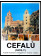 1980ca * Poster Tourism Original "Cefalù, Sicilia - Arti Grafiche Siciliane" Italy (B+)