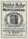1928 * Advertising Original "Pathè-Baby - La Nuova Motocamera" in Passepartout