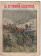 1916 * La Settimana Illustrata (N°12) "Trasferimento Artiglieria - Ricognizione Skiatori vette" Original Magazine