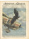 1937 * La Domenica Del Corriere (N°8) "L'Avvoltoio Contro Aeroplano - Primo Concerto Officine " Original Magazine