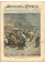 1932 * La Domenica Del Corriere (N°17) "Eruzione Vulcano Sud America - Incidente a Siena" Original Magazine