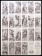 1992 * Poster Illustration "TAROCCHI DURER - Secondo Giacinto Gaudenzi - Uncut Sheet" (A-)
