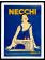 1950ca (1980) * Poster Original "Grignani - NECCHI (Blue Yellow) - Seconda Edizione" Italy (A-) On Canvas