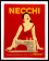 1950ca (1980) * Poster Original "Grignani - NECCHI (Red Yellow) - Seconda Edizione" Italy (A-) On Canvas