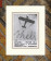 1932 * Advertising Original "Shell - Prodotti Speciali per Aviazione - FELIX" in Passepartout