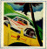 1930 * Advertising Original "Shell - Benzina Motor Oils - BASSI" in Passepartout