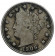 1906 * 5 Cents United States "Liberty Nickel" (KM 112) VF