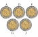 2009 * 20 coins 2 euro UEM EMU