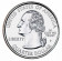 2005 * Quarter dollar United States California (P)