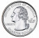 2013 * Quarter dollar United States Mount Rushmore P and D