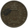 1936 R * 5 Centesimi Copper San Marino "Valore - Type 2" (KM 12) VF+
