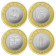 2012 * Set 4 coins of 2 litai Lithuania Provinces