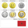 2011 * Series 6 coins Morocco New Design