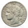 1849 A * 1 Franc silver France Ceres "Second Republic" VF