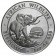 2009 * 100 Shillings 1 OZ Somalia Elephant BU